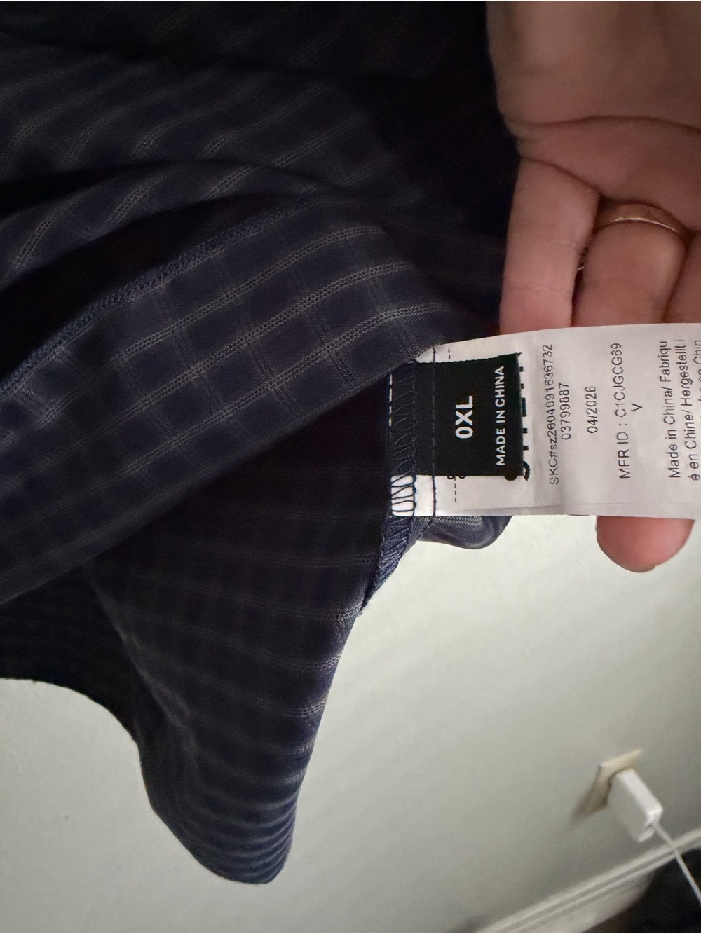 Plaid Tiered Tie Front Dress - Picture 4 of 5
